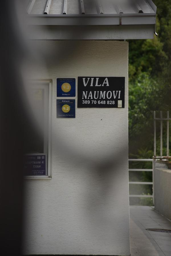 Apartments Villa Naumovi Dojran Exterior foto